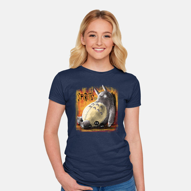 Spirits-Womens-Fitted-Tee-zascanauta