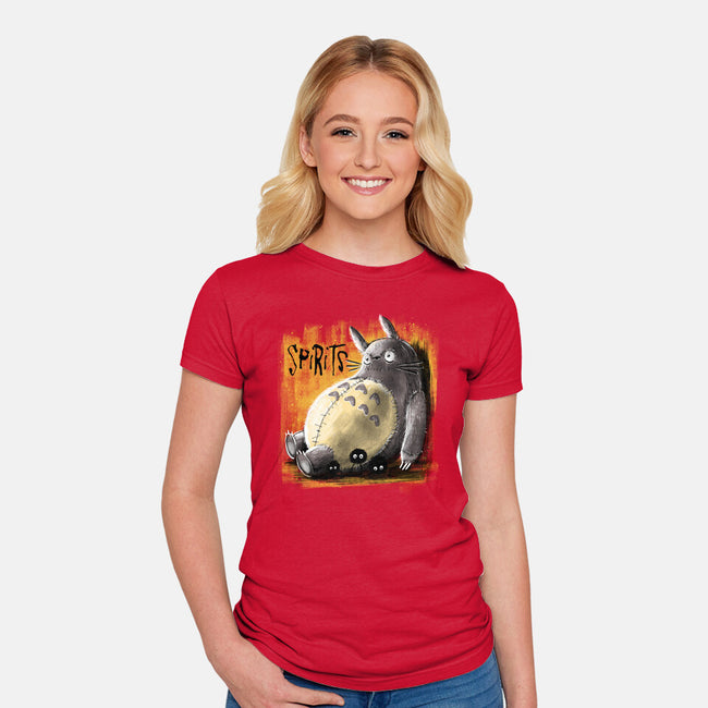 Spirits-Womens-Fitted-Tee-zascanauta