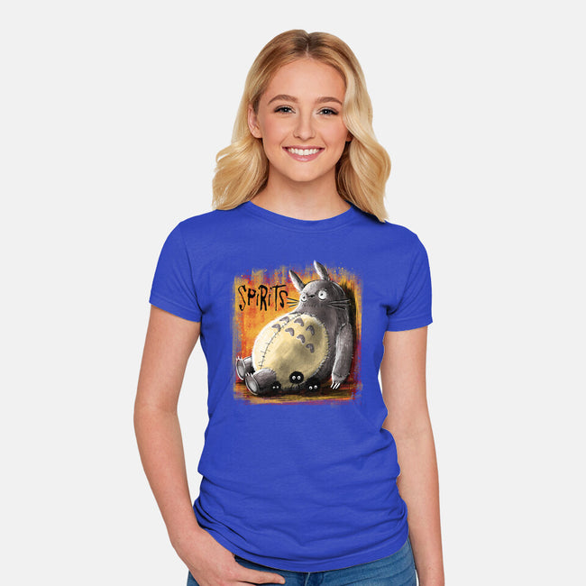 Spirits-Womens-Fitted-Tee-zascanauta