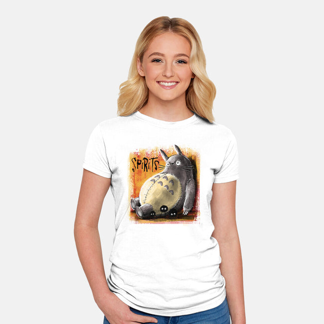Spirits-Womens-Fitted-Tee-zascanauta