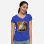 Spirits-Womens-V-Neck-Tee-zascanauta