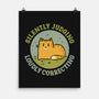 Silently Judging-None-Matte-Poster-kg07
