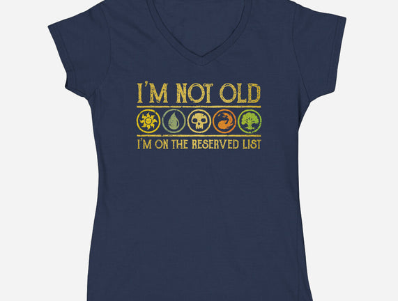 I Am On The Reserved List
