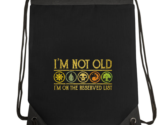 I Am On The Reserved List