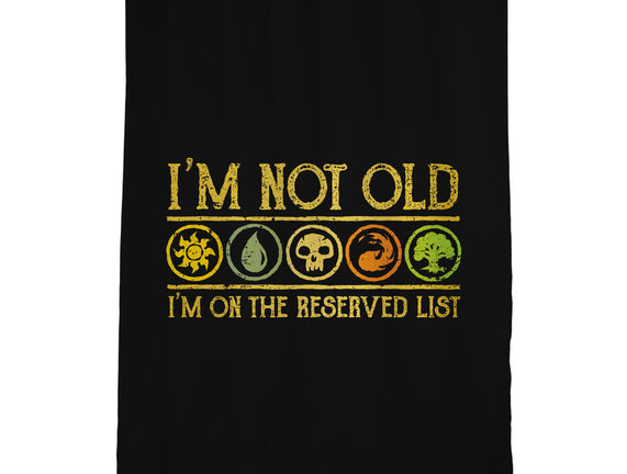 I Am On The Reserved List