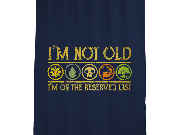 I Am On The Reserved List