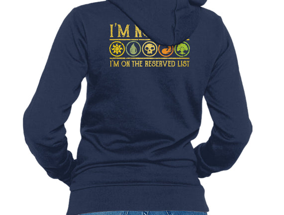 I Am On The Reserved List