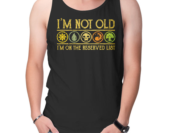 I Am On The Reserved List