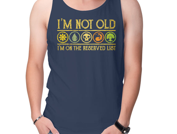 I Am On The Reserved List