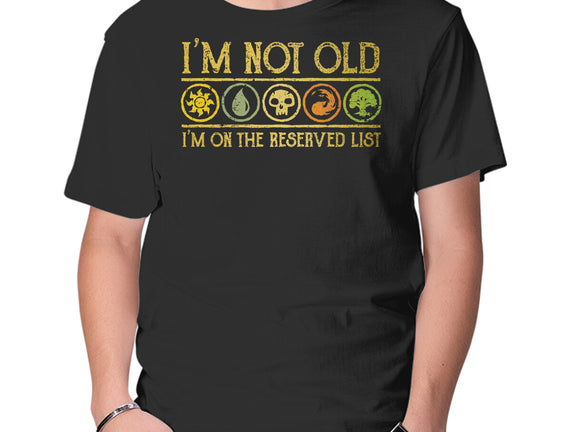 I Am On The Reserved List