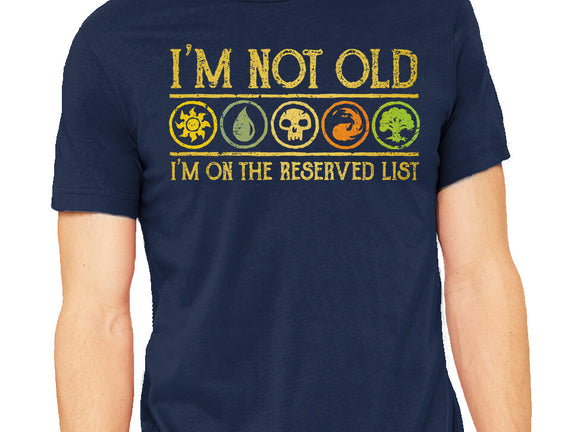 I Am On The Reserved List