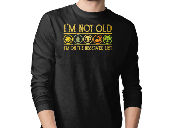 I Am On The Reserved List