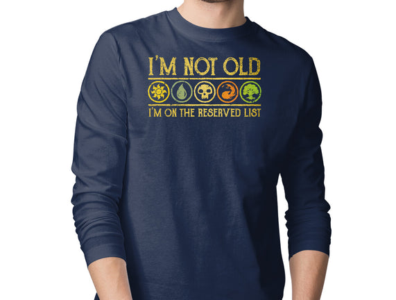 I Am On The Reserved List