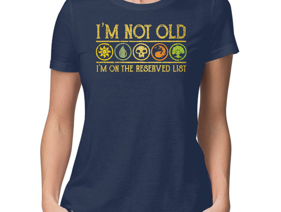 I Am On The Reserved List