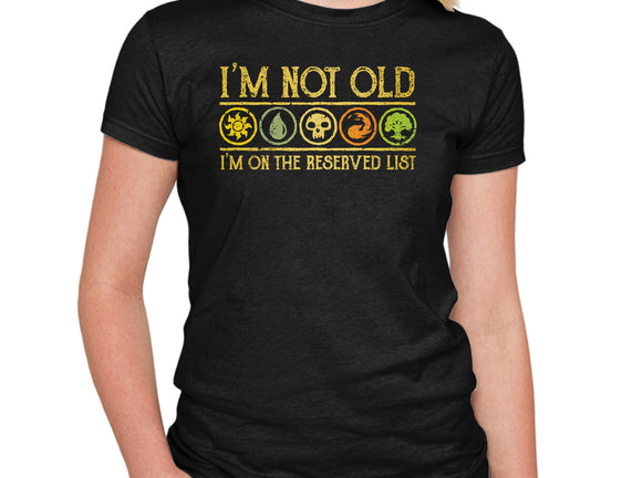 I Am On The Reserved List