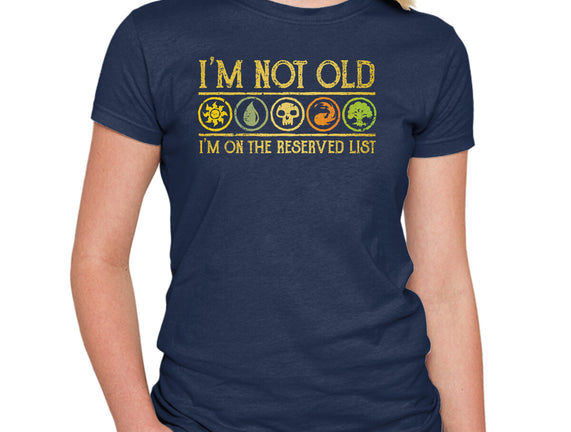 I Am On The Reserved List