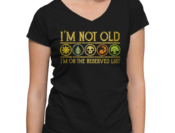I Am On The Reserved List