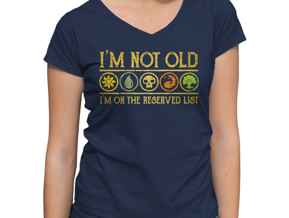 I Am On The Reserved List