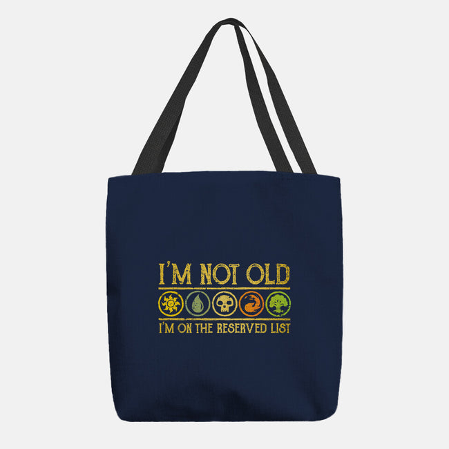 I Am On The Reserved List-None-Basic Tote-Bag-kg07