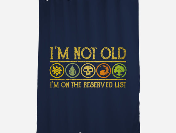 I Am On The Reserved List