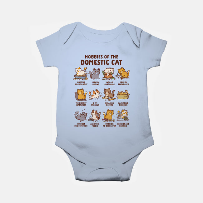 Cat Hobbies-Baby-Basic-Onesie-kg07