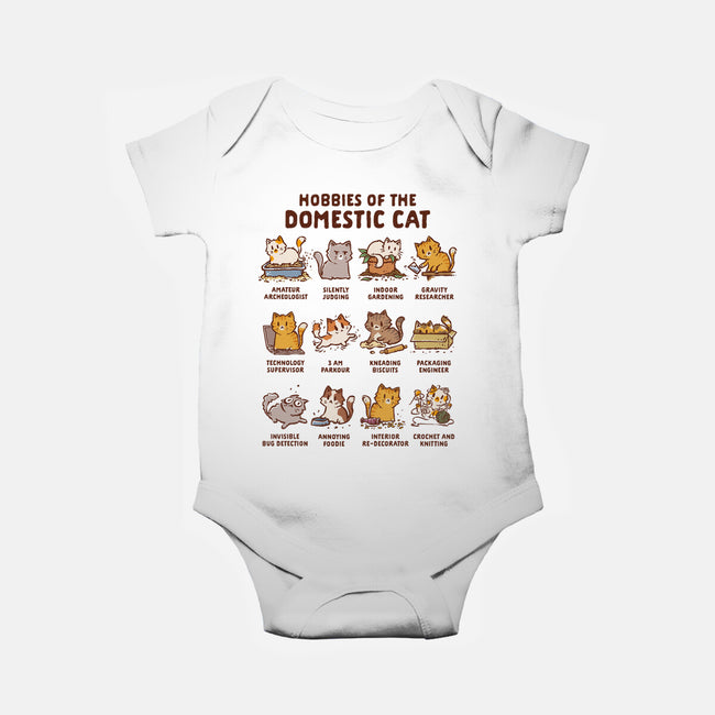 Cat Hobbies-Baby-Basic-Onesie-kg07