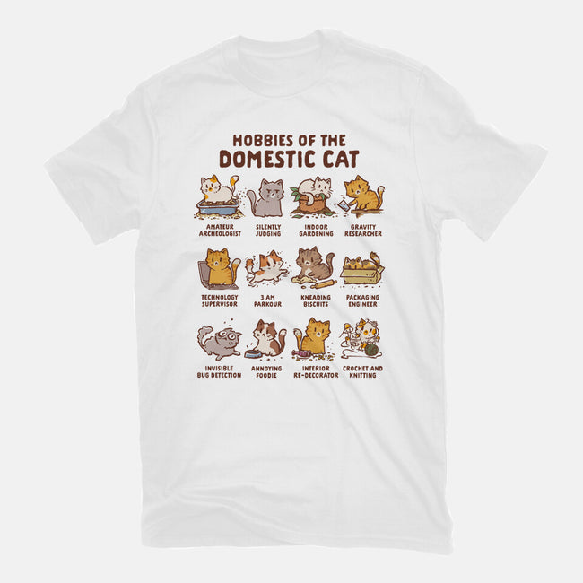 Cat Hobbies-Womens-Fitted-Tee-kg07