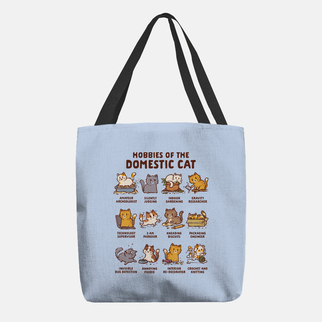 Cat Hobbies-None-Basic Tote-Bag-kg07