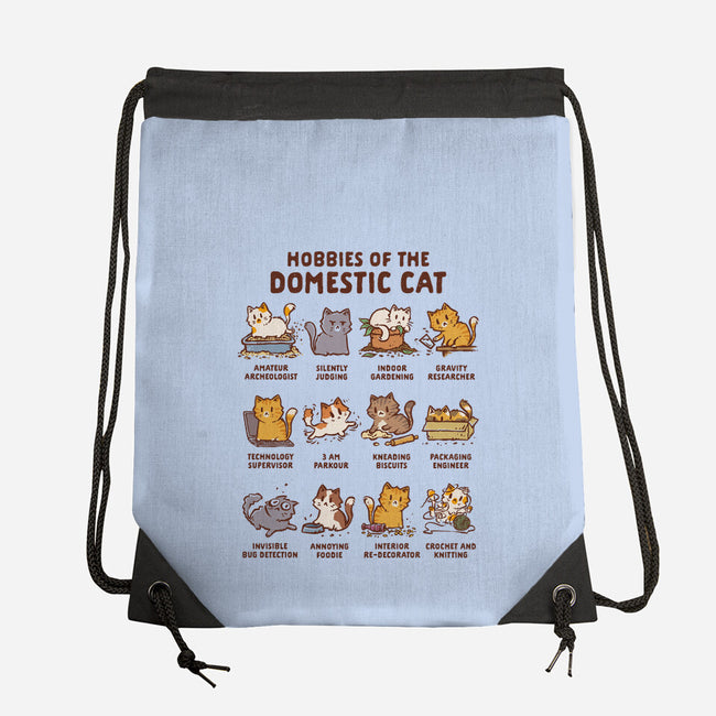 Cat Hobbies-None-Drawstring-Bag-kg07