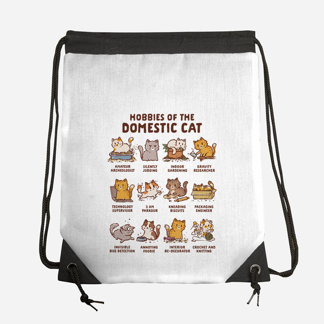 Cat Hobbies-None-Drawstring-Bag-kg07