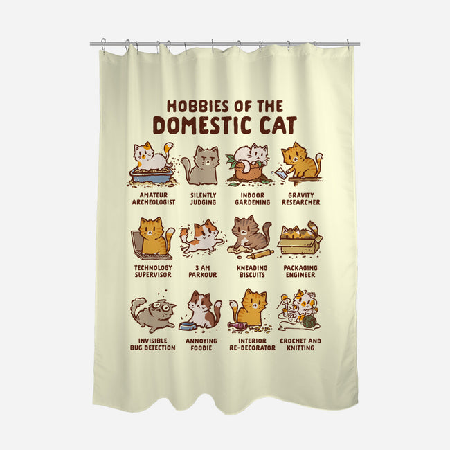 Cat Hobbies-None-Polyester-Shower Curtain-kg07