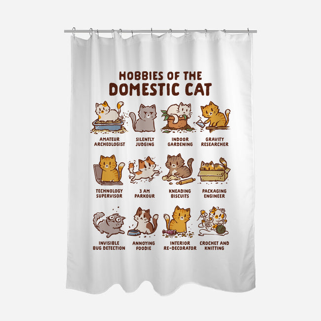 Cat Hobbies-None-Polyester-Shower Curtain-kg07