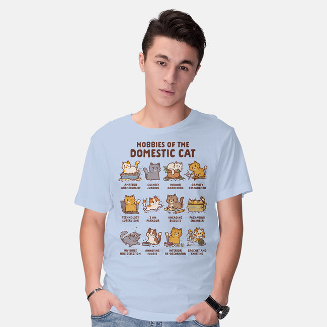 Cat Hobbies-Mens-Basic-Tee-kg07