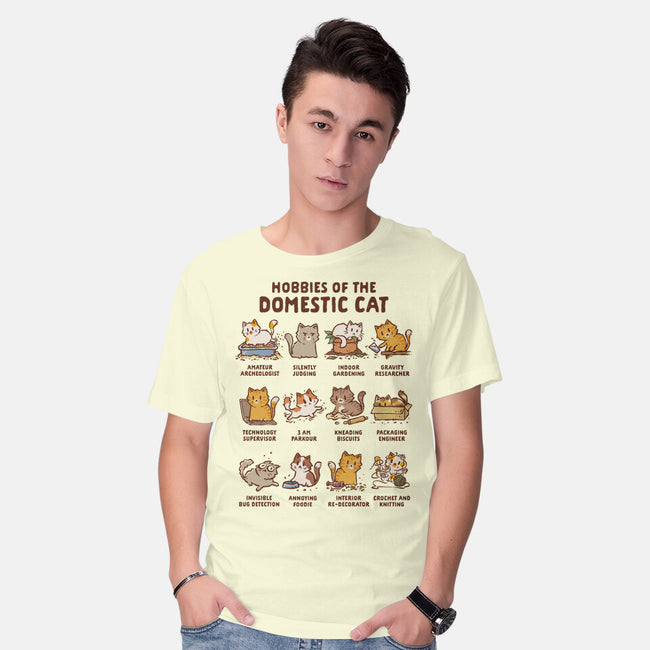 Cat Hobbies-Mens-Basic-Tee-kg07
