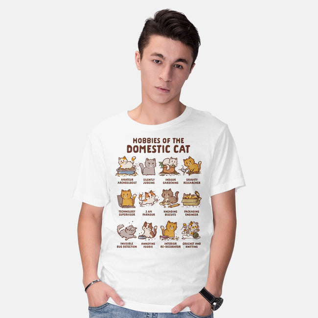Cat Hobbies-Mens-Basic-Tee-kg07