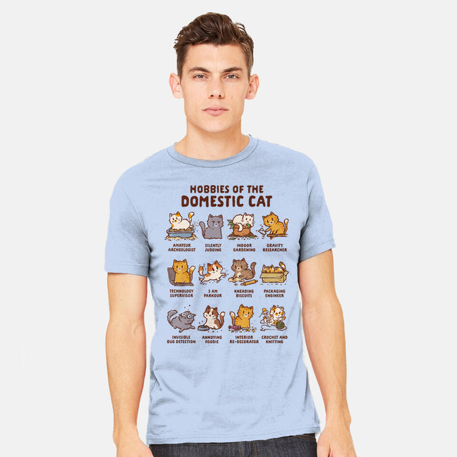 Cat Hobbies-Mens-Heavyweight-Tee-kg07