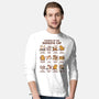 Cat Hobbies-Mens-Long Sleeved-Tee-kg07