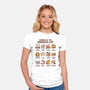 Cat Hobbies-Womens-Fitted-Tee-kg07
