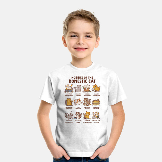 Cat Hobbies-Youth-Basic-Tee-kg07