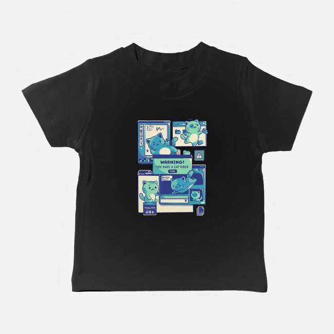 Cat Virus Funny Kitten-Baby-Basic-Tee-tobefonseca