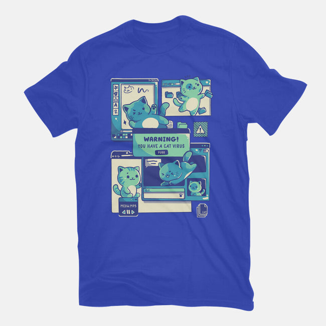 Cat Virus Funny Kitten-Mens-Premium-Tee-tobefonseca