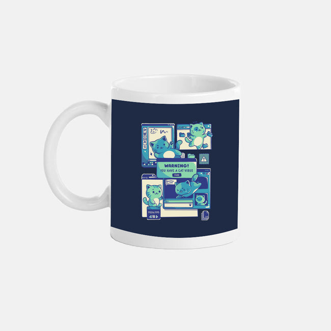 Cat Virus Funny Kitten-None-Mug-Drinkware-tobefonseca