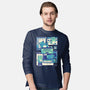 Cat Virus Funny Kitten-Mens-Long Sleeved-Tee-tobefonseca