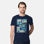 Cat Virus Funny Kitten-Mens-Premium-Tee-tobefonseca