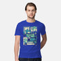 Cat Virus Funny Kitten-Mens-Premium-Tee-tobefonseca