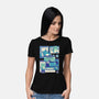 Cat Virus Funny Kitten-Womens-Basic-Tee-tobefonseca