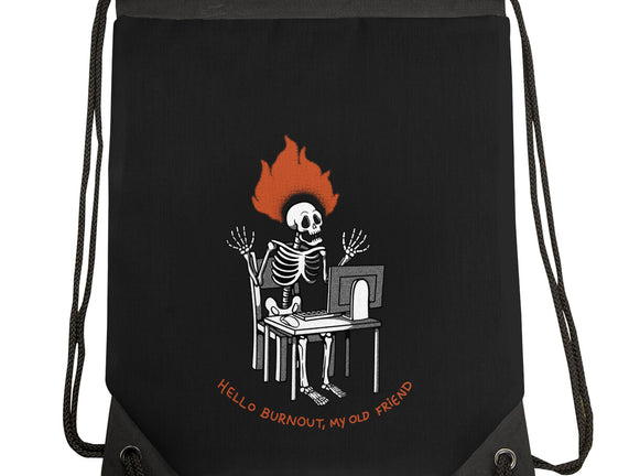 Skeleton Computer Burnout