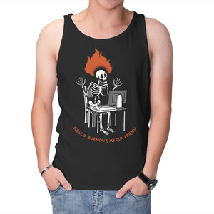 Skeleton Computer Burnout