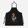 Skeleton Computer Burnout-Unisex-Kitchen-Apron-tobefonseca