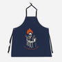 Skeleton Computer Burnout-Unisex-Kitchen-Apron-tobefonseca